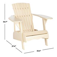 Safavieh Mopani Adirondack-Style Chair