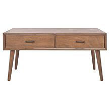 Safavieh Mozart Mid-Century 2-Drawer Coffee Table