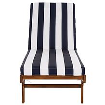 Safavieh Newport Lounge Chair in Yellow Stripe