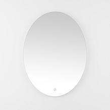Safavieh Nolan 24" White Aluminum LED Mirror