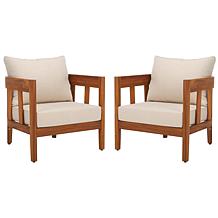 Safavieh Owen Chair 2-Pack, 27.6" x 29.7" x 25"