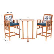 Safavieh Pate 3-piece Bar Table Bistro Set
