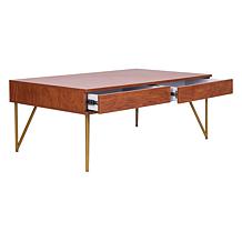 Safavieh Pine Two-Drawer Coffee Table