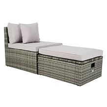 Safavieh Pramla Outdoor Sette with Ottoman