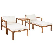 Safavieh Pratia 5-piece Outdoor Living Set