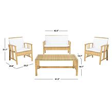 Safavieh Reslor 4-Piece Living Set