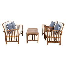 Safavieh Rocklin 4-piece Outdoor Living Set