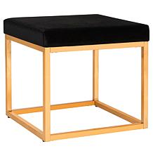 Safavieh Rowan Glam Velvet Square Ottoman