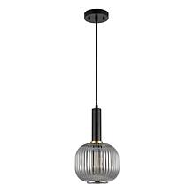 Safavieh Rynner Smoke Grey Glass Pendant Light