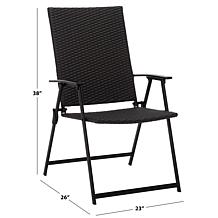Safavieh Simon Folding Chair 2-Pack