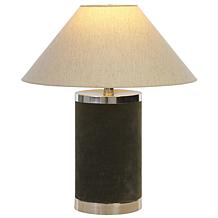 Safavieh Sola Green Velvet Table Lamp 19.5"H