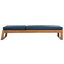 Safavieh Solano Eucalyptus Wood Lounge Chair