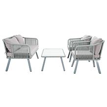 Safavieh Torsla 4-Piece Rope Living Set