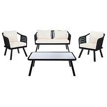 Safavieh Torsla 4-Piece Rope Living Set