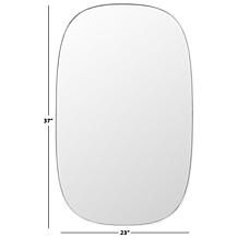 Safavieh Varia 23" Silver Iron Mirror