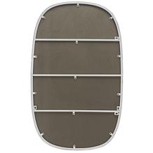 Safavieh Varia 23" Silver Iron Mirror