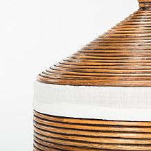 Safavieh Wellington Rattan Storage Hamper With Liner
