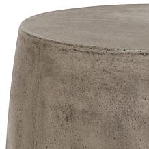 Safavieh Zuri Concrete Accent Table - Gray