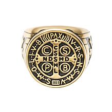 Saint Benedict Cross Ring