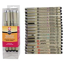 Sakura Pigma Pen Sets Assorted Blacks 50077