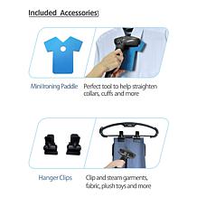 SALAV Dual Bar Garment Steamer with Accessories - Gold