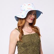 Samantha Brown Printed Reversible Bucket Hat