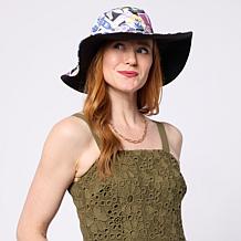 Samantha Brown Printed Reversible Bucket Hat