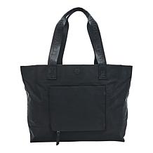 Samantha Brown Reversible Solid/Print Tote Bag