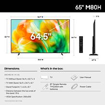 Samsung 55" Class M80H Mini LED 4K Samsung Vision Smart Tizen TV