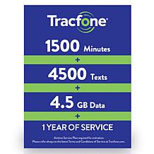 Samsung Galaxy A25 5G Tracfone w/1500 Talk & 4500 Text/GB Data Bundle