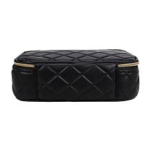 Sandy Lisa St. Tropez Makeup Bag in Black