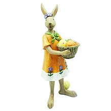 Santa's Workshop Mrs. Rabbit with Egg Basket 