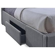 Sarter Fabric Upholstered Storage King Size Bed