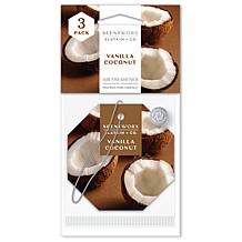 ScentWorx 6-Pack Vanilla Coconut Auto Air Fresheners
