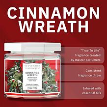 ScentWorx by Slatkin + Co. 2-Pack 14.5 oz. Cinnamon Wreath Candles