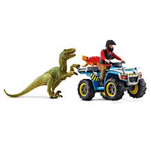 Schleich Dinosaurs Quad Escape from Velociraptor Playset