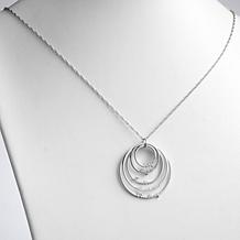 Script 5-Name Circles Necklace