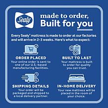 Sealy 13.5" Hotel Collection Euro Pillow Top King Mattress Set