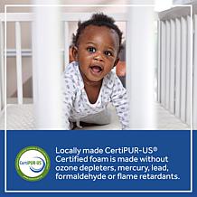 Sealy Baby Posturepedic Grace 2-Stage Hybrid Crib and Toddler Mattress