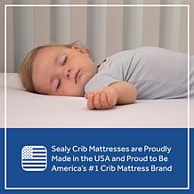 Sealy Baby Posturepedic Grace 2-Stage Hybrid Crib and Toddler Mattress