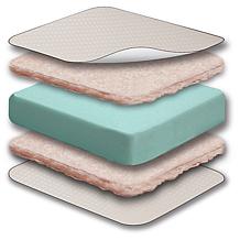 Sealy Soybean Plush Toddler and Baby Crib Mattress
