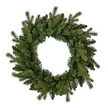Seasonal LLC Palmetto Pine 24" Lit Green Wreath with Remote Control
