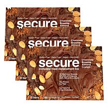 Secure Complete Meal Replacement Bars - 36-count