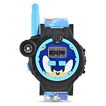 SEGA Sonic The Hedgehog Unisex Child LCD Walkie-Talkie Set - Blue