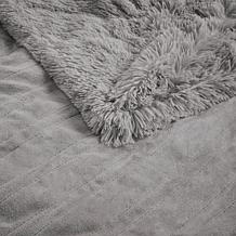 Serta Malea Heated Shaggy Faux Fur Heated Throw 50x60"