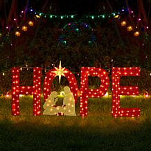 Set of 4 Lighted Christmas Fabric Nativity Outdoor Decor