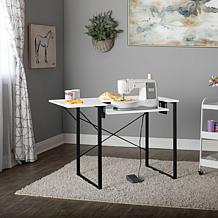 Sew Ready Dart Sewing Table with Folding Top