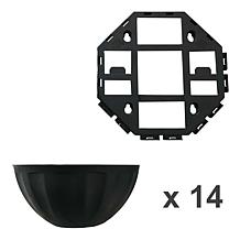 Shapes Alive 14-Pod Connecting Planter Set
