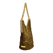 Sharif Legacy Laser-cut Haircalf Leather Hobo Bag