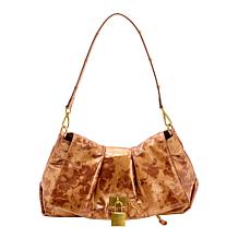 Sharif Legacy Leather Flap Handbag with Hang Lock